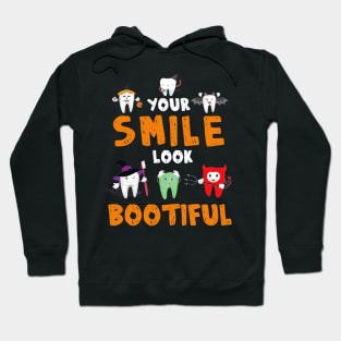 Your Smile Looks Boo Ti Ful Dental Assistant Halloween Hoodie